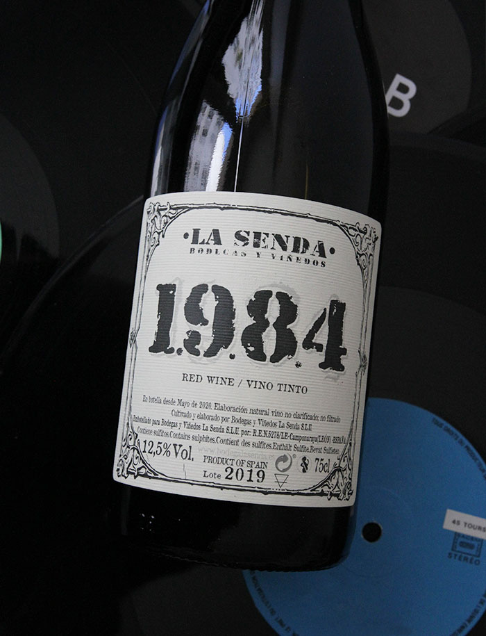 1984 vin rouge 2019 La Senda Diego Losada 2