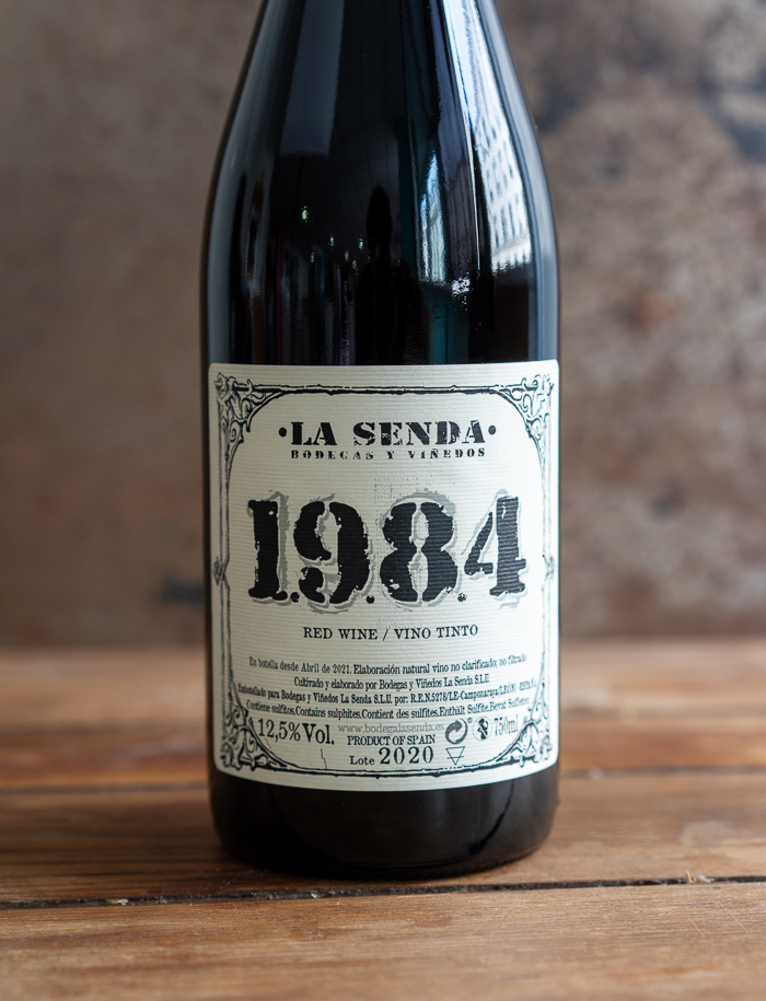 1984 vin rouge 2020 La Senda Diego Losada 2