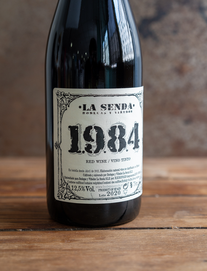 1984 vin rouge 2020 La Senda Diego Losada 3