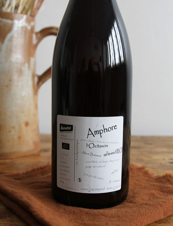 Amphore vin rouge 2016 domaine de l octavin alice bouvot 2