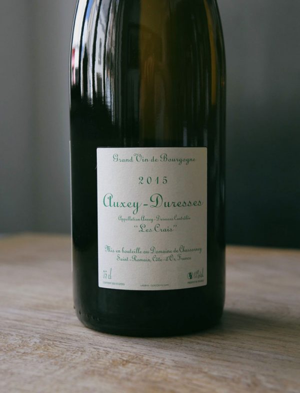 Auxey Duresses les Crais vin naturel blanc 2017 Domaine de Chassorney Frederic Cossard 3