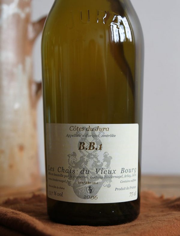 BB1 Chardonnay Savagnin vin naturel blanc 2006 Ludwig Bidernagel 2