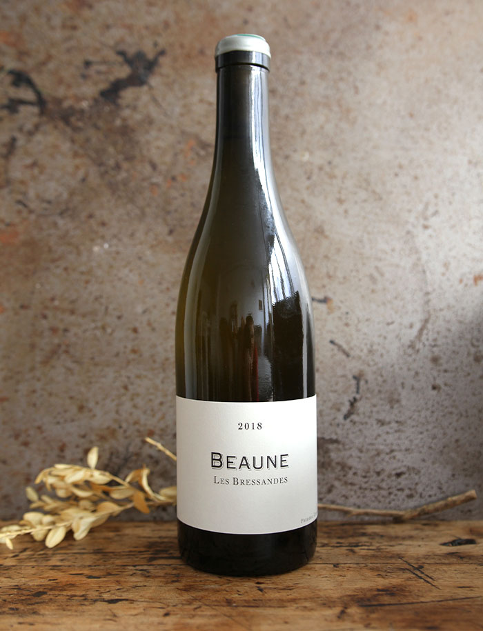 Beaune Les Bressandes vin naturel blanc 2018 Domaine de Chassorney Frederic Cossard 1