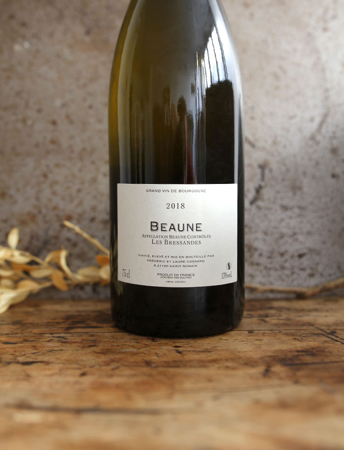 Beaune Les Bressandes vin naturel blanc 2018 Domaine de Chassorney Frederic Cossard 3