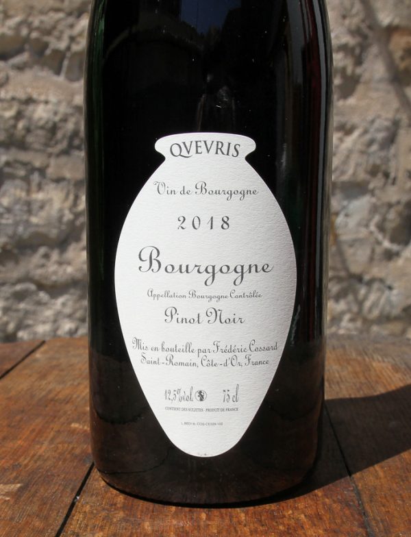 Bedeau Qvevris vin naturel rouge 2018 Domaine de Chassorney Frederic Cossard 4