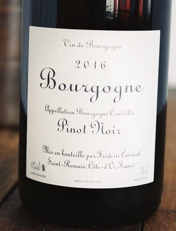 Bedeau vin naturel rouge 2016 Domaine de Chassorney Frederic Cossard 3