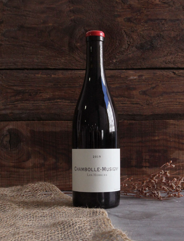 Chambolle musigny les Herbues 2019 vin naturel rouge frederic cossard 1