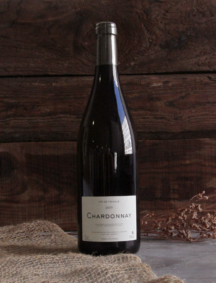 Chardonnay 2019 vin naturel blanc frederic cossard 2