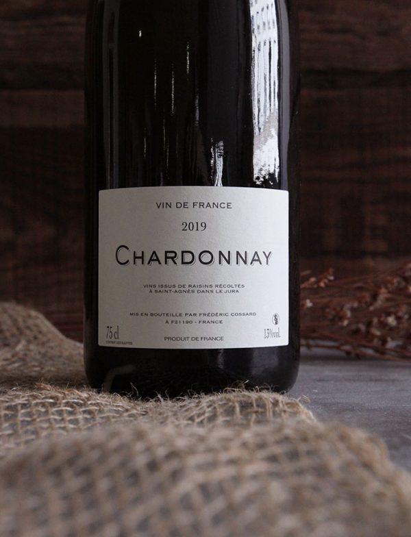 Chardonnay 2019 vin naturel blanc frederic cossard 3
