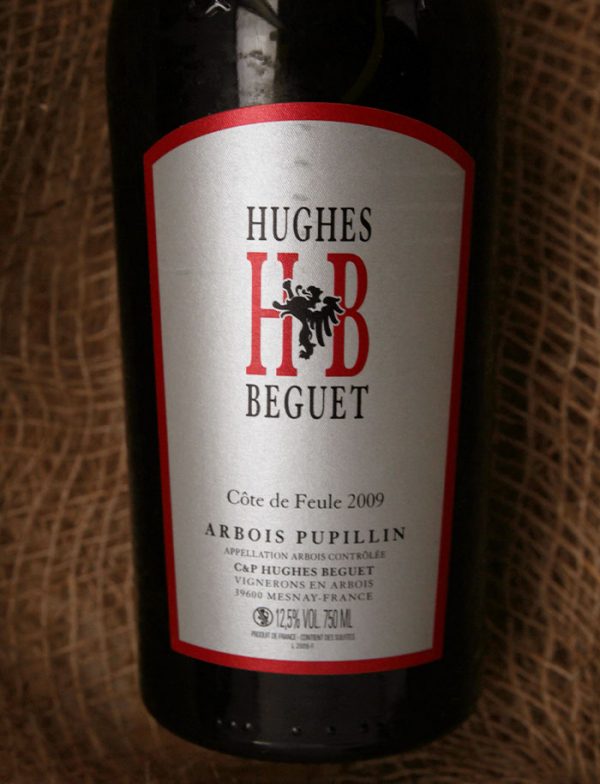 Cote de Feule vin naturel rouge 2009 Caroline et Patrick Hugues Beguet 2