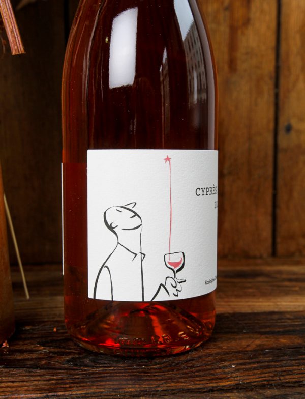 Cypres de toi vin naturel rose 2020 Fond Cypres 2