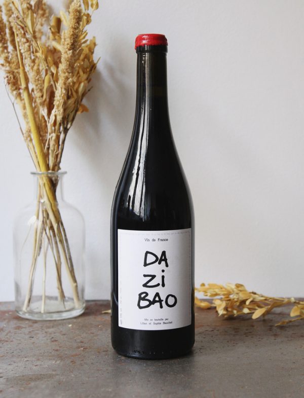 Da Zi Bao 2017 vin naturel rouge Domaine Bauchet 1