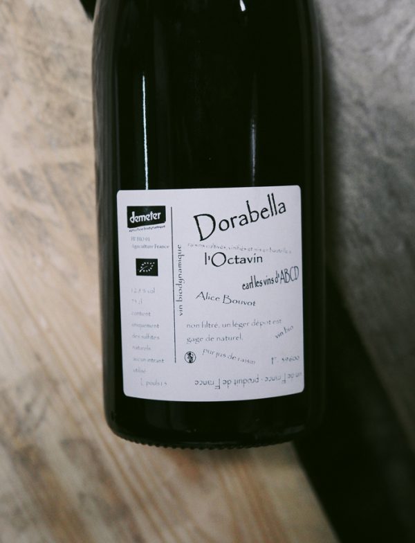 Dorabella vin rouge 2015 domaine de l octavin alice bouvot 2