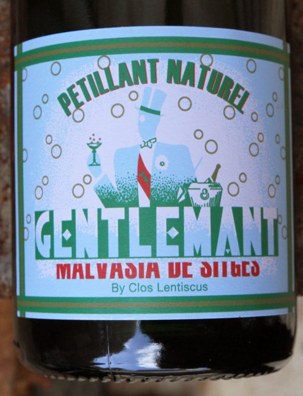 Gentlemant Malvasia Sitges 2014 vin blanc petillant Clos Lentiscus Manel Joan Nuria Avinyo 2 1 scaled