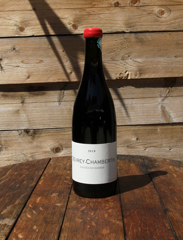 Gevrey Chambertin Les Genevrieres Qvevris vin naturel rouge 2018 Domaine de Chassorney Frederic Cossard 1 scaled 1