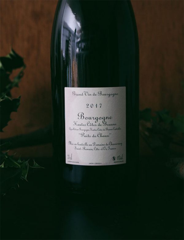 Hautes Cotes de Beaune Puits de Chaux vin naturel rouge 2017 Domaine de Chassorney Frederic Cossard 3