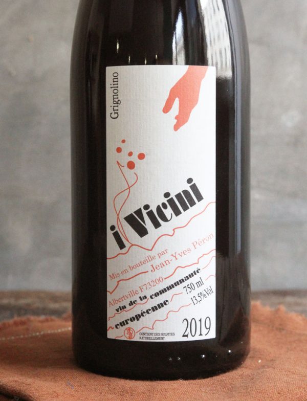 I Vicini Grignolino vin naturel rouge 2019 Jean Yves Peron 2