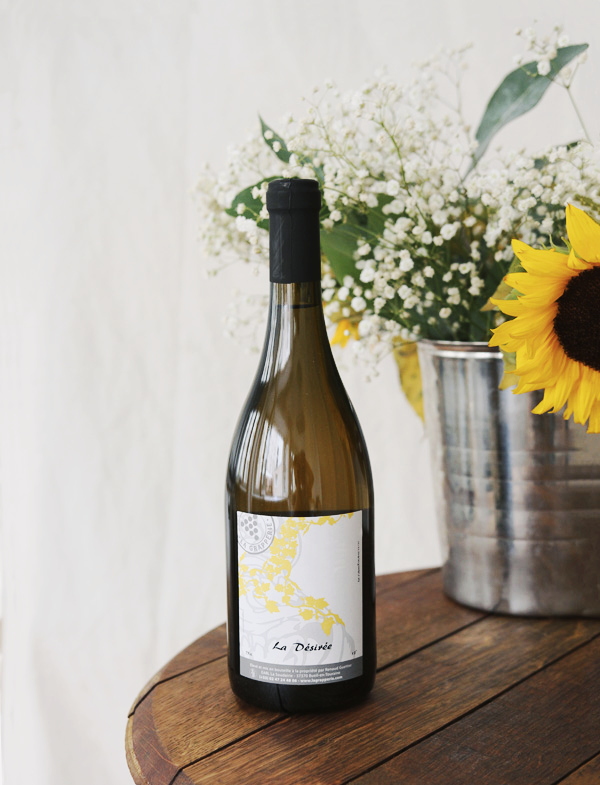 La Desiree vin naturel blanc 2015 La Grapperie