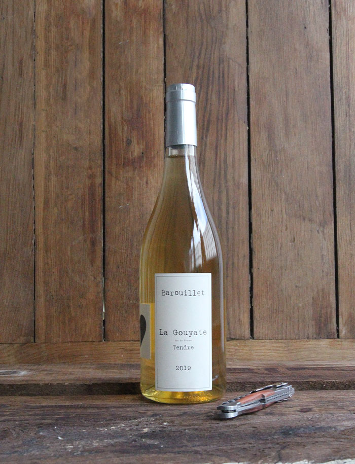La Gouyate vin nature blanc moelleux 2019 Chateau Barouillet 1