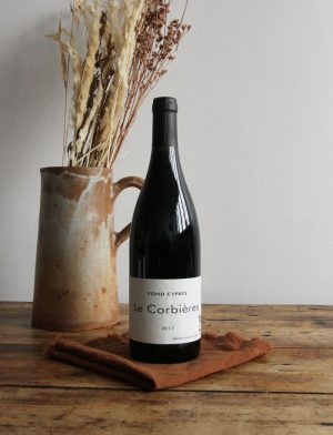 Les Corbieres vin naturel rouge 2017 fond cypres 1