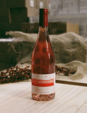 Les Marcottes 2018 vin naturel rose Marie et Vincent Tricot 1