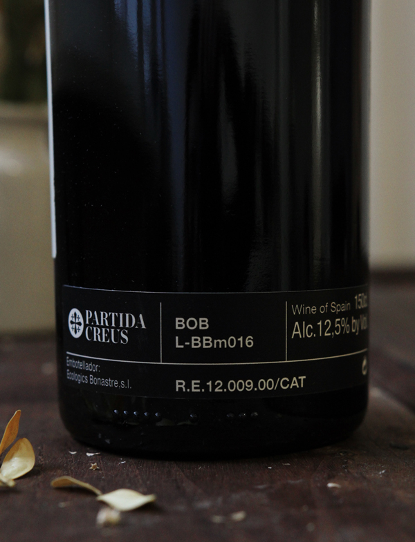 Magnum BB Bobal vin naturel rouge 2016 partida creus 2