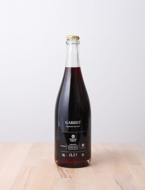 Magnum GT Garrut Ancestral vin naturel rouge petillant 2016 partida creus 2