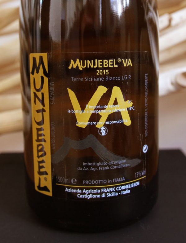 Magnum Munjebel VA vin blanc 2015 Frank Cornelissen 2