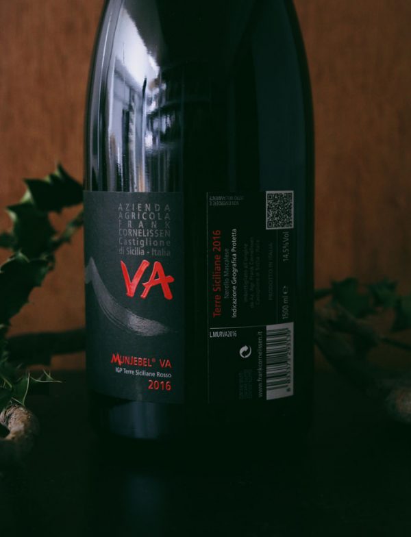 Magnum Munjebel VA vin rouge 2016 Frank Cornelissen 2