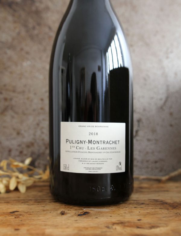 Magnum Puligny Montrachet 1er Cru Garennes vin naturel blanc 2018 Domaine de Chassorney Frederic Cossard 3