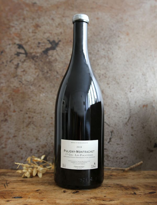 Magnum Puligny Montrachet 1er Cru Les Folatieres vin naturel blanc 2018 Domaine de Chassorney Frederic Cossard 2