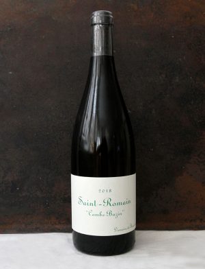 Magnum Saint Romain Combe Bazin vin naturel blanc 2018 Domaine de Chassorney Frederic Cossard 1
