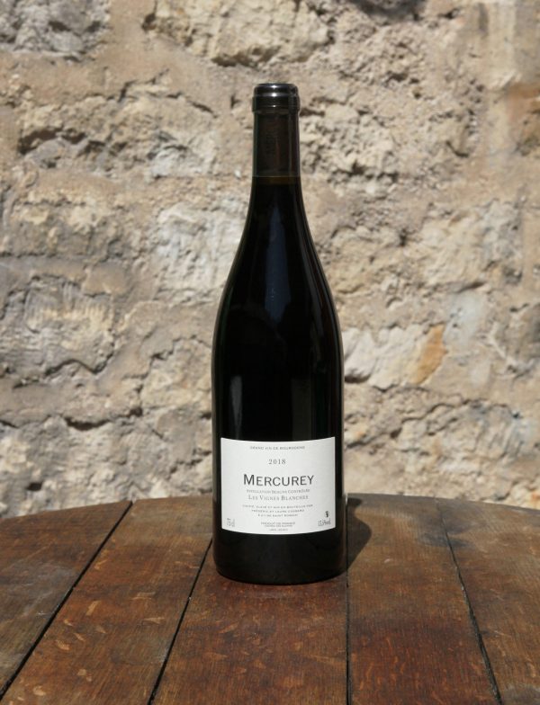 Mercurey Les Vignes Blanches vin naturel rouge 2018 Domaine de Chassorney Frederic Cossard 2 scaled