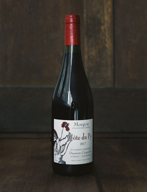 Morgon Cote du Py vin naturel rouge 2017 damien coquelet 1