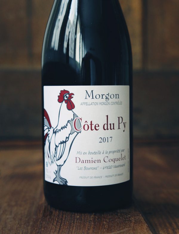 Morgon Cote du Py vin naturel rouge 2017 damien coquelet 2
