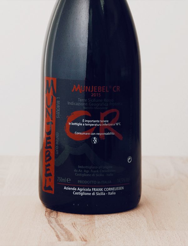 Munjebel CR vin rouge 2015 Frank Cornelissen 2