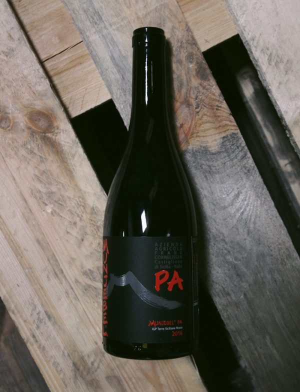 Munjebel PA vin rouge 2016 Frank Cornelissen 1