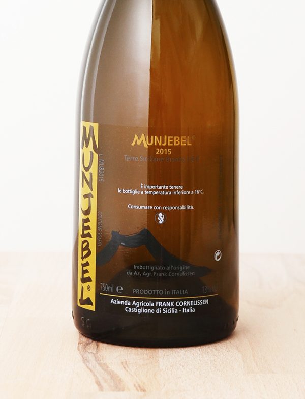 Munjebel vin blanc 2015 Frank Cornelissen 2
