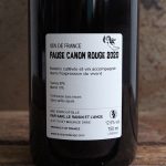 Pause Canon vin naturel rouge 2020 le raisin et l ange 3