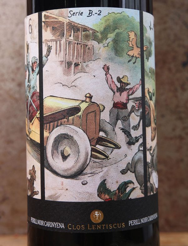 Perill Noir Carinyena vin rouge 2016 Clos Lentiscus Manel Joan Nuria Avinyo 2