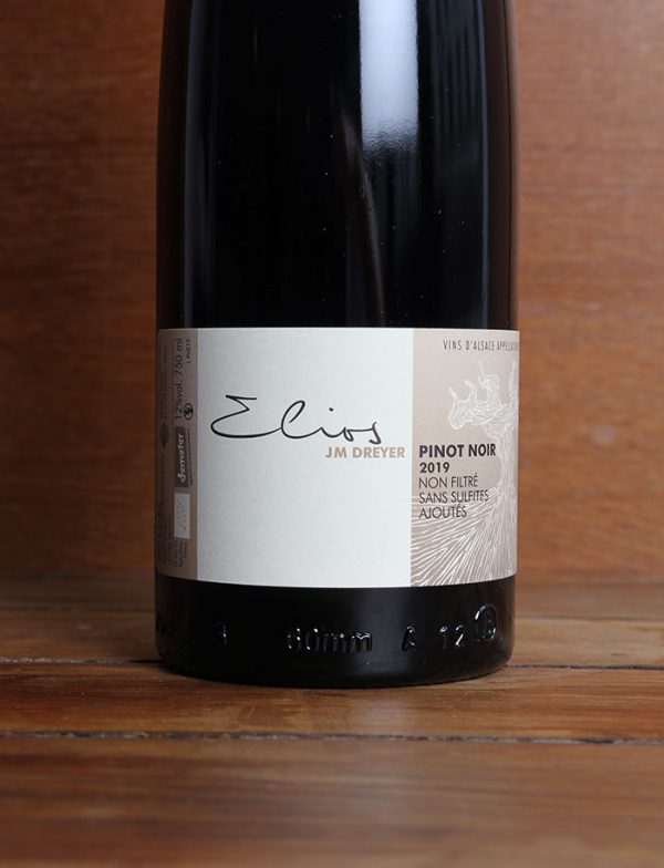 Pinot Noir Elios vin naturel rouge 2019 jean marc dreyer 2