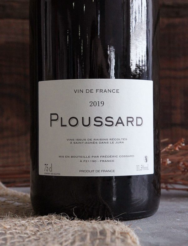 Ploussard 2019 vin naturel rouge frederic cossard 2