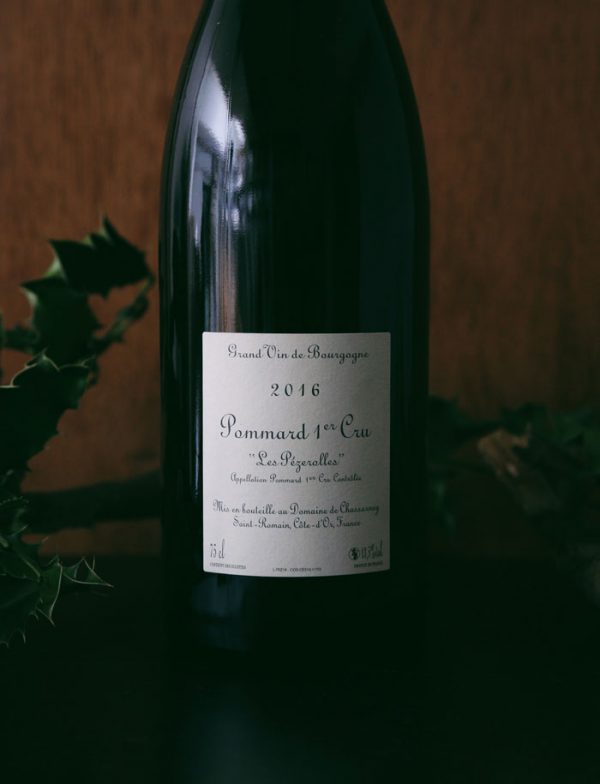Pommard les Pezerolles 1er Cru vin naturel rouge 2016 Domaine de Chassorney Frederic Cossard 3