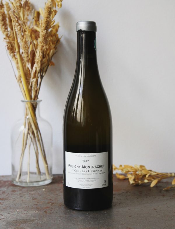 Puligny Montrachet 1er Cru Les Garennes vin naturel blanc 2017 Domaine de Chassorney Frederic Cossard 2