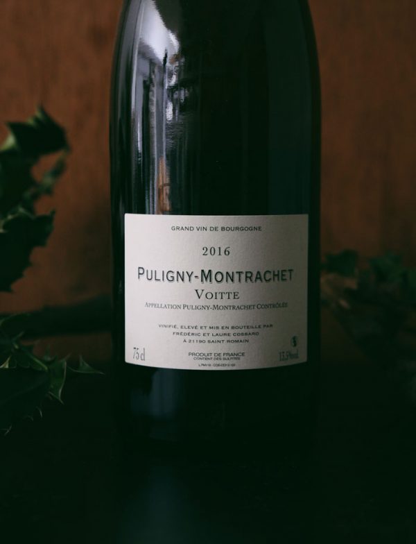 Puligny Montrachet Voitte vin naturel blanc 2016 Domaine de Chassorney Frederic Cossard 3