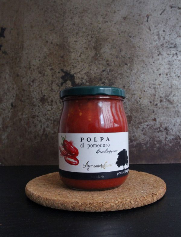 Pulpe de tomate bio polpa di pomodoro Posta Faugno 1