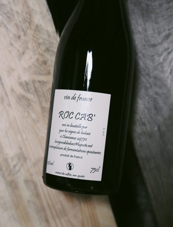Roc Cab vin naturel rouge 2018 Les Vignes de Babass 2