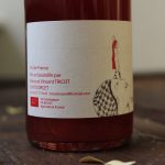Rose Gamay 2017 vin naturel rose Marie et Vincent Tricot 2