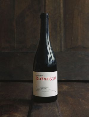 Rubaiyat vin naturel rouge 2013 Cortijo Barranco Oscuro 1