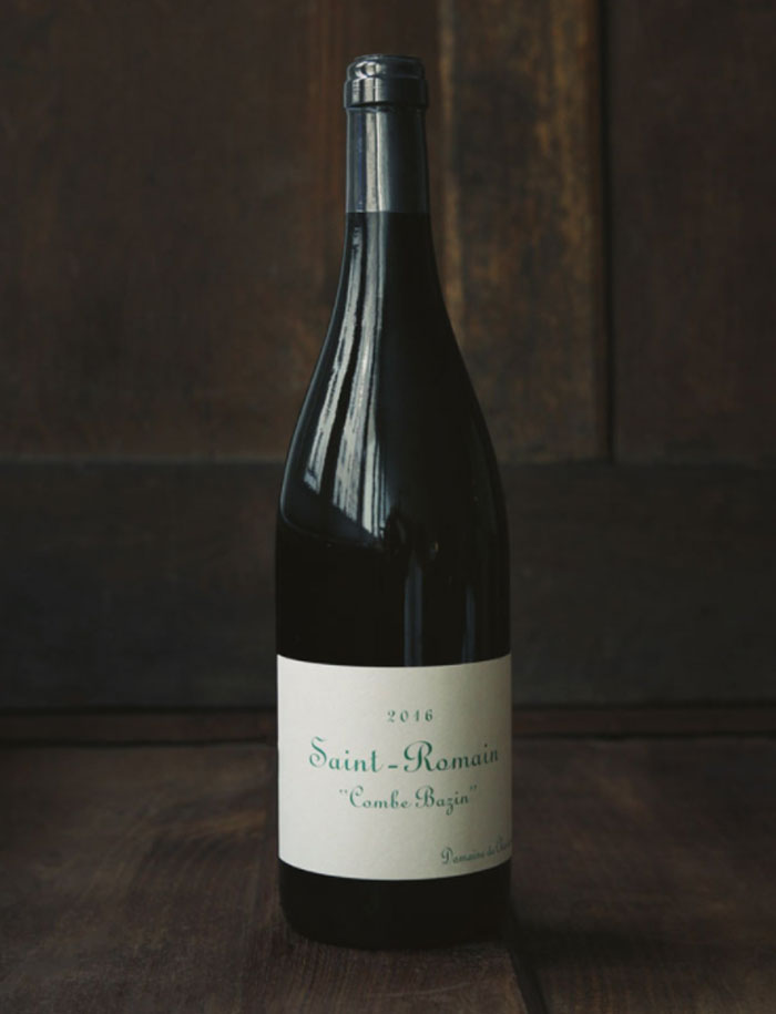 Saint Romain Combe Bazin vin naturel blanc 2016 Domaine de Chassorney Frederic Cossard 1